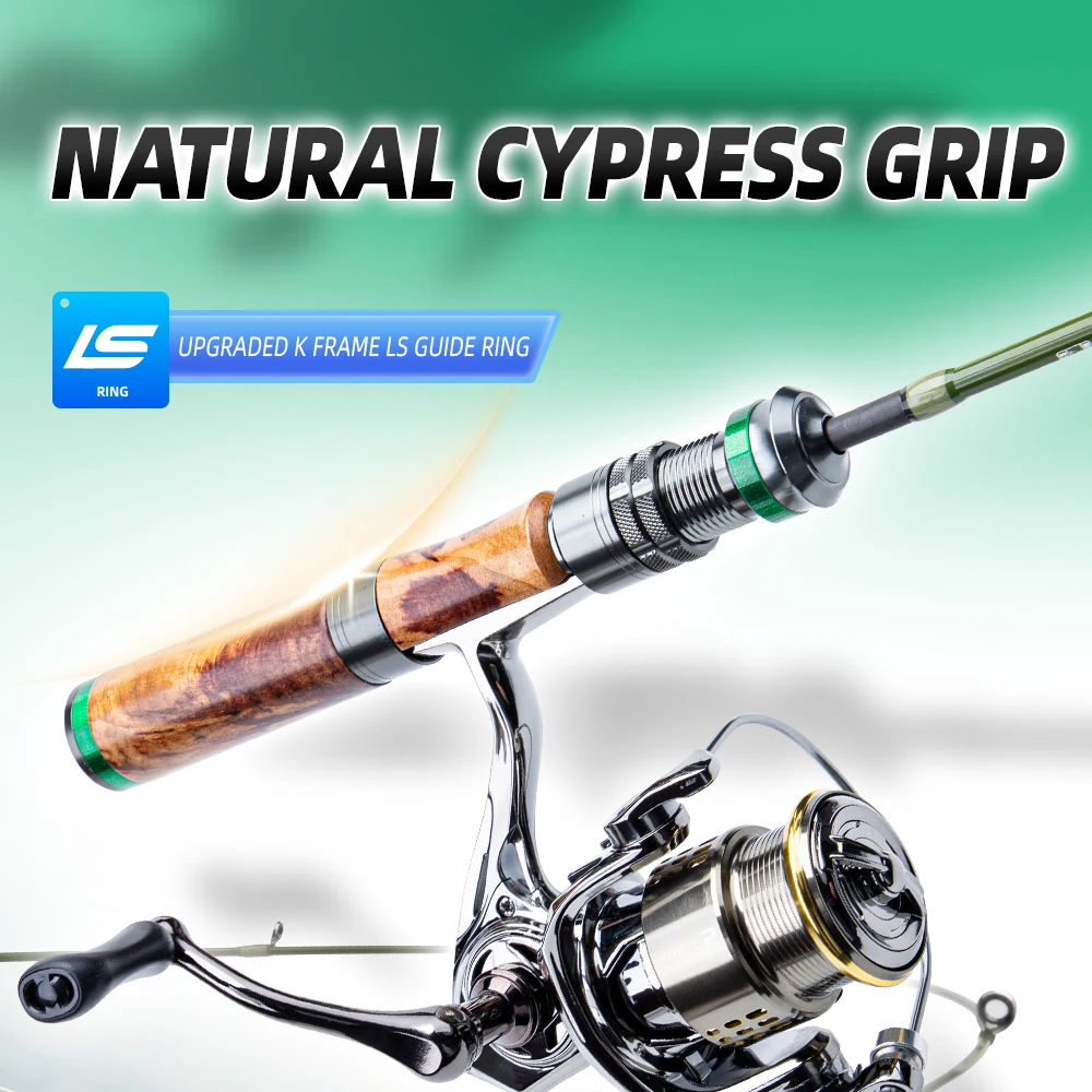 FISHINGFANS 3 セクション超軽量カーボンロッドスピニング