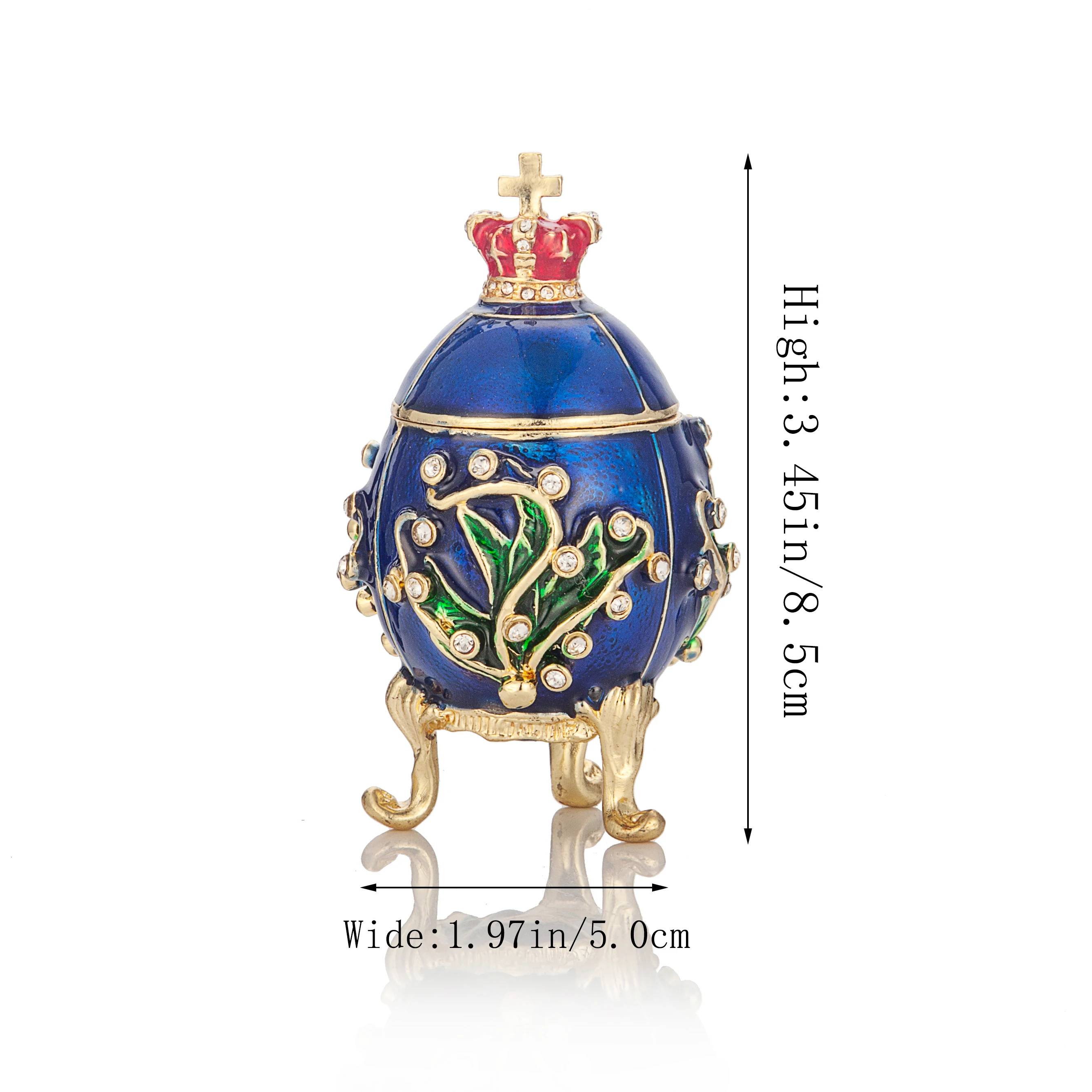 Qifu Nuovo Arriva A Buon Mercato Bella Faberge Egg Decorazione Della Casa