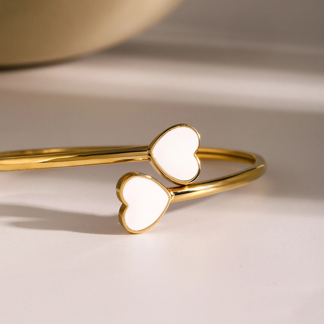 Youthway Stainless Steel Open Bangle Bracelet