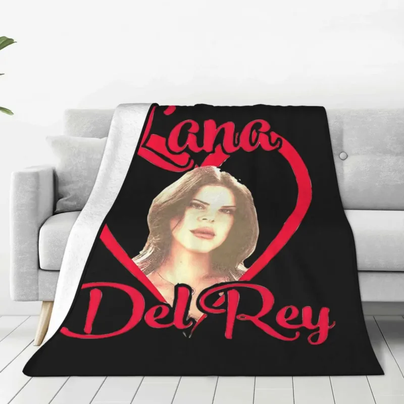 

Love Lana Blanket Lana Del Rey Wool Throw Blankets Home Couch Decoration Ultra-Soft Warm Bedsprea