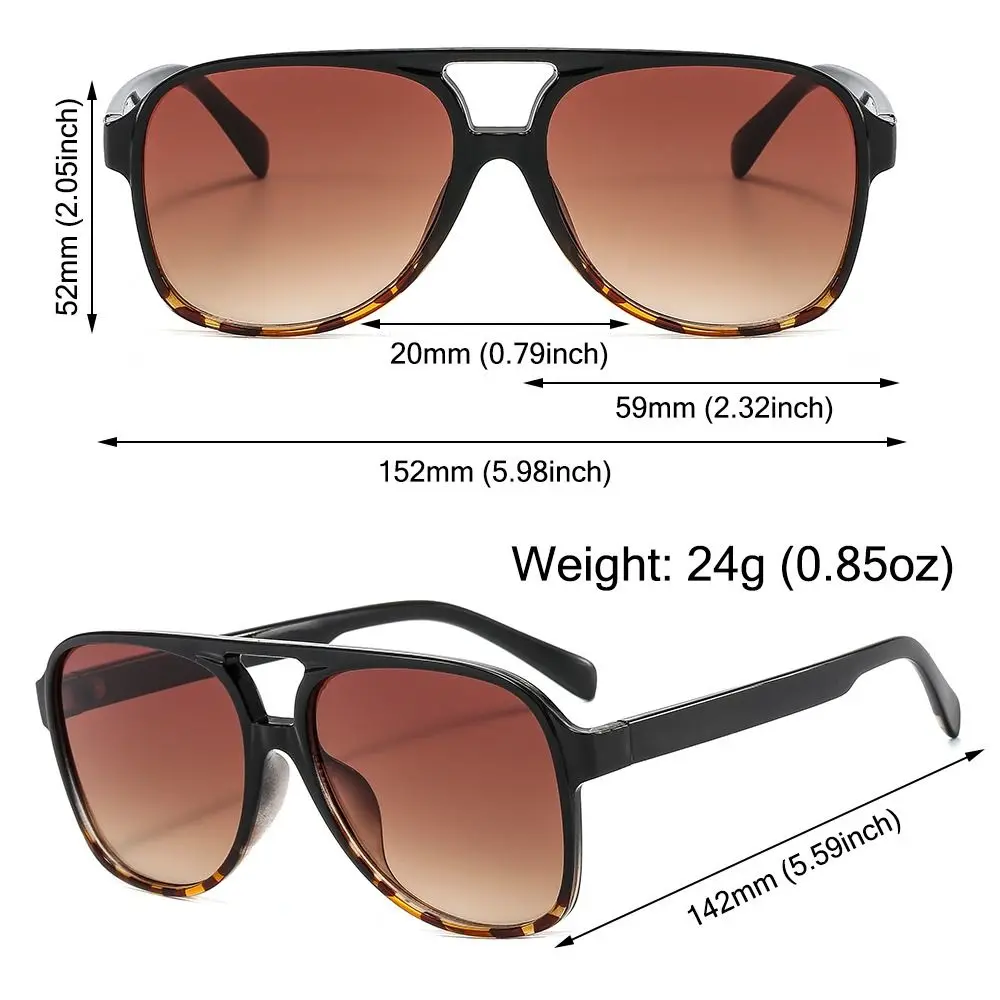 نظارة شمسية كلاسيكية كبيرة الحجم للرجال والنساء ،...