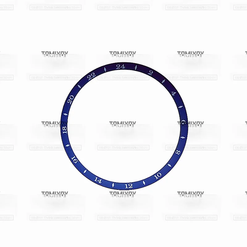 33MM*29MM Black Blue Yellow White Index Chapter Ring Fit For 39mm Watch NH35 Watch Case Presage Mechanical Watch