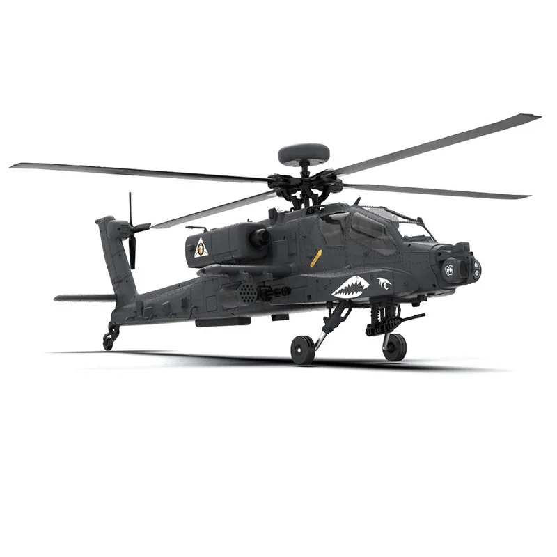 Yxznrc1:32 F11s Apache Armed Remote Control Six Channel Helicopter Model Drone Simulation Model Helicopter Toy Gift 3