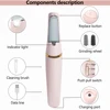 New Electric Pedicure Tool Film Foot Dead Skin Callus Remover Feet Exfoliator Pumice Stone for Heel Grinding Device For Gifts 5