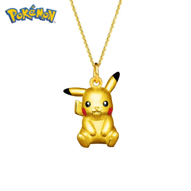 Pokemon Anime Pikachu 3d Necklace 