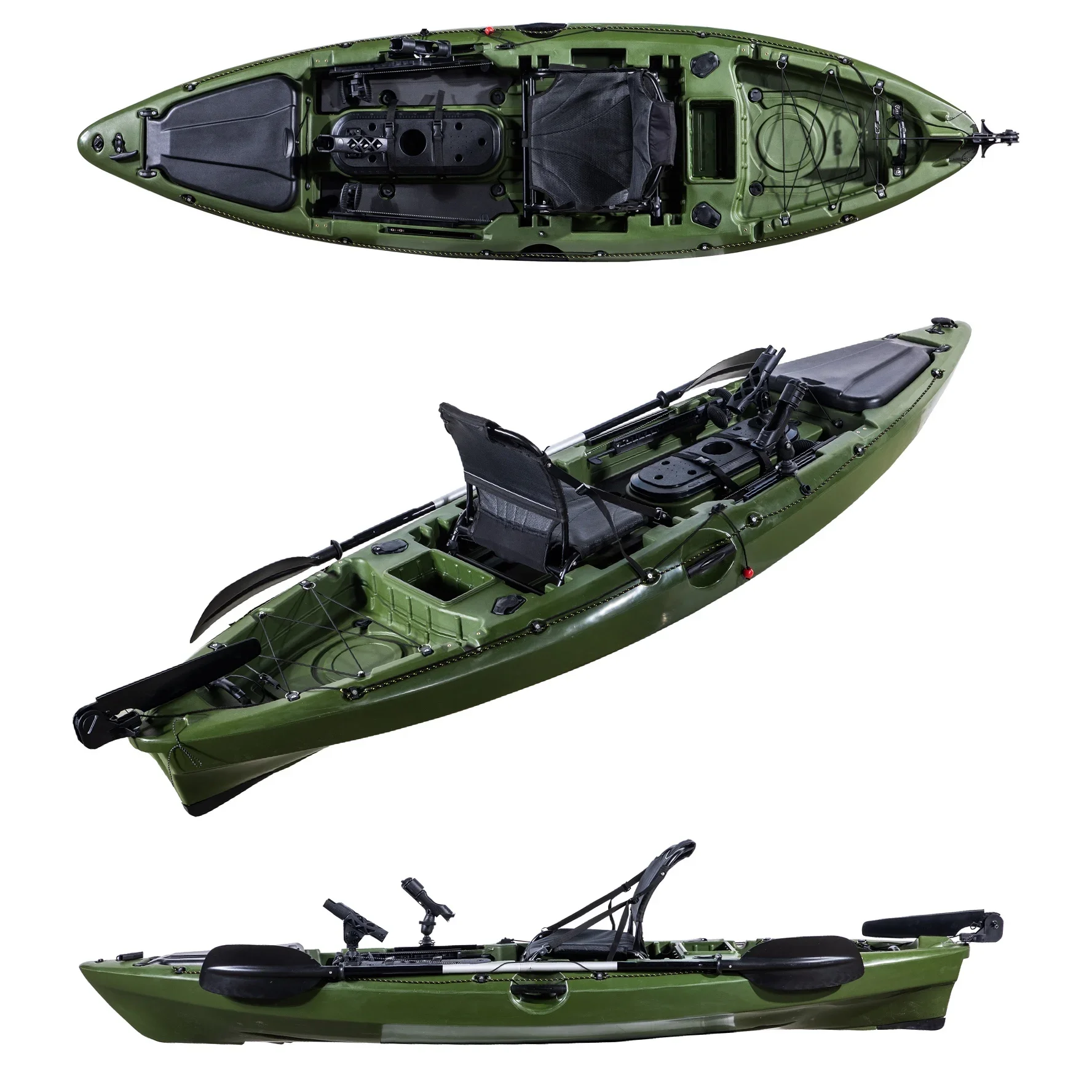 Canoe/Kayak, LSF Factory New Design PE Material Roto Molded 10ft Fishing  Kayak Ship To The Port - AliExpress