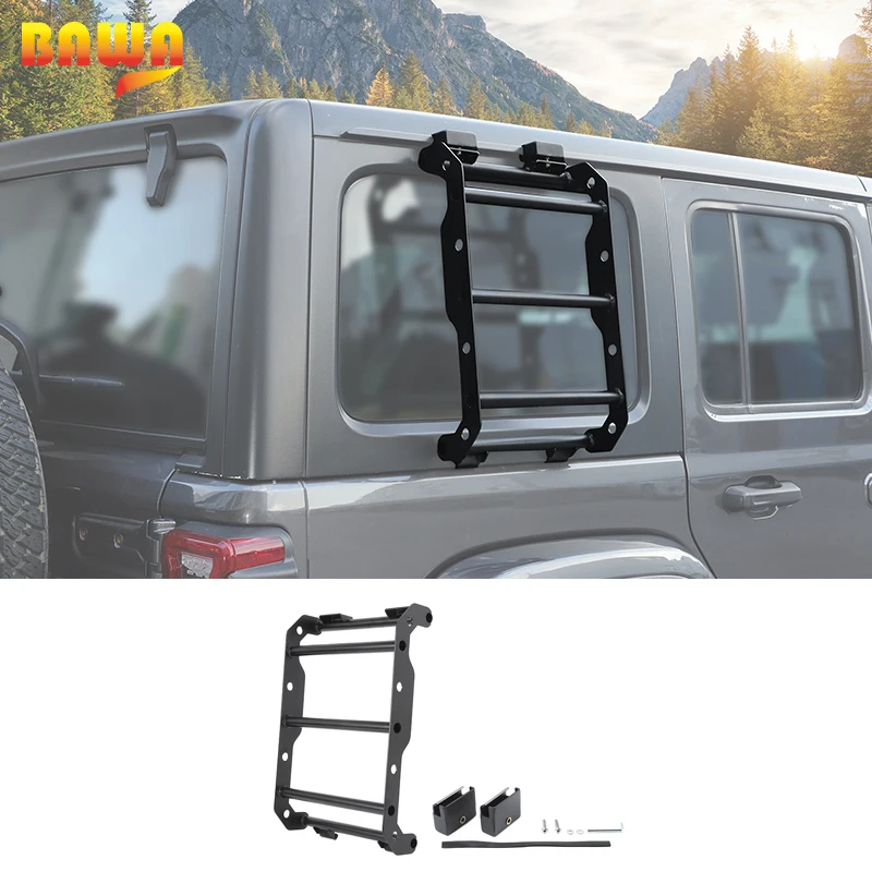 Styling Leisten Auto Hinten Tür Fenster Glas Schutz Abdeckung für Jeep  Wrangler JL 2018 2019 2020 2021 Zubehör 4 Tür