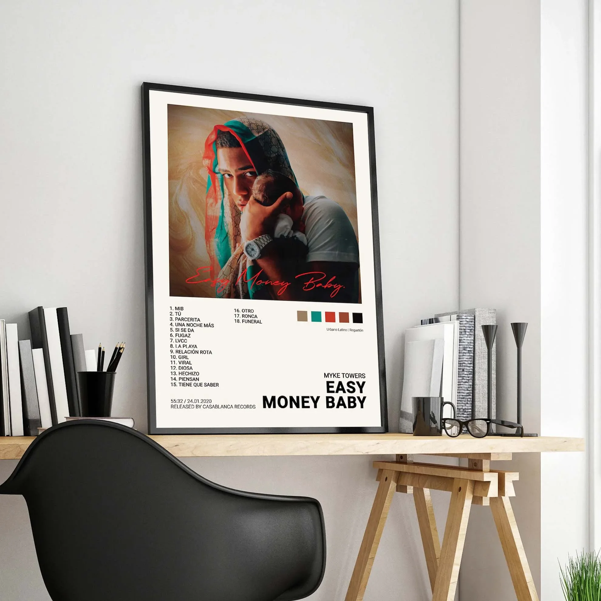 Nordic Rapper Music Wall Art 5