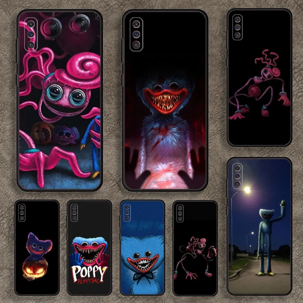 H-Huggy-W-Wuggy-P-Playtime-Custodia Per Telefono Da Gioco Per Samsunga 91,80,73,72,71,70,53,52,51,42,41,40,32,31, S Custodia Morbida Nera