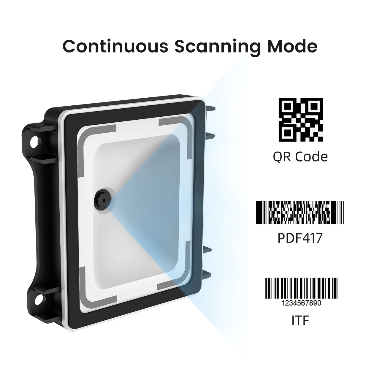 TTL OEM QR 코드 스캐너 모듈, 임베디드 라이트 무게추, QR 바코드 리더, 게이트 머신, 티켓 확인, 모바일 결제, QT960 RS232
