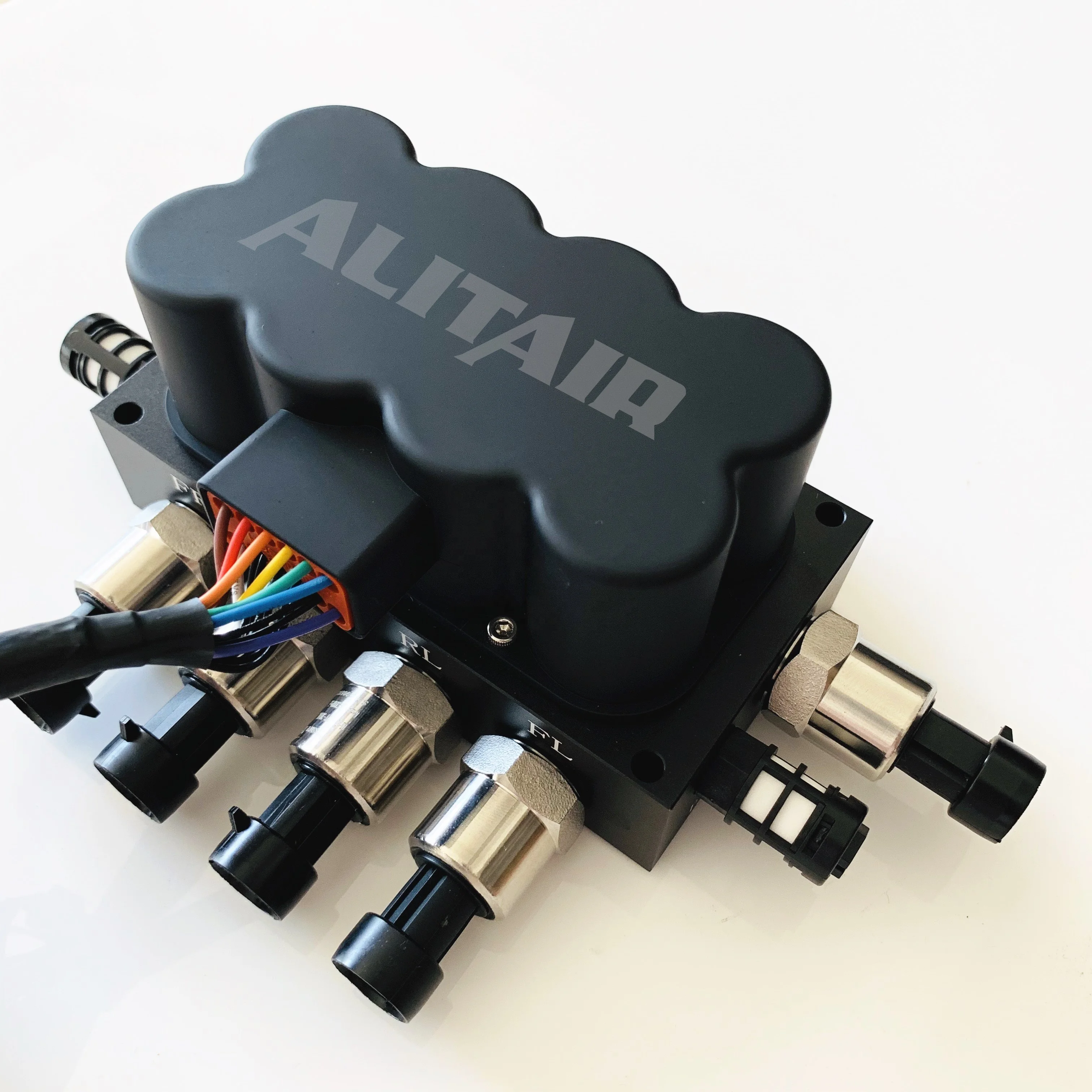 VU-4F ALITair type air ride lift performance Custom suspension system  control Pneumatic Manifold Solenoid Valve