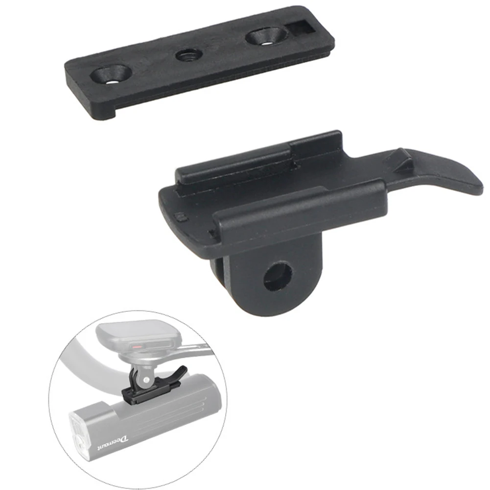 Bicycle Headlight Holder Stand Base For GoPro Interface Light Clip Buckle