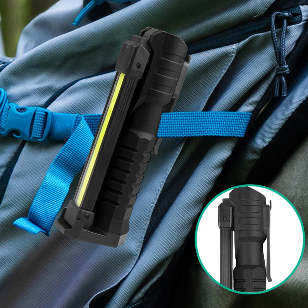 COB XPE LED Work Light Rechargeable 400 Lumens LED Working Light with Power Capacity Indicator for Outdoor Car Repair