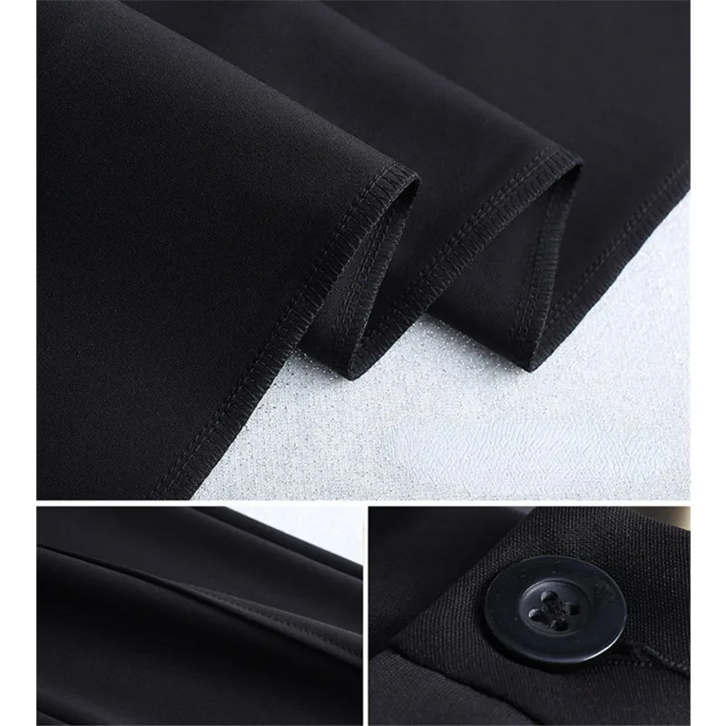 2024 New Casual Pants Big Size S-3XL Colored Women Flare Trousers Spring Summer Office High Waist Slim Fit Solid Stretchy Bell