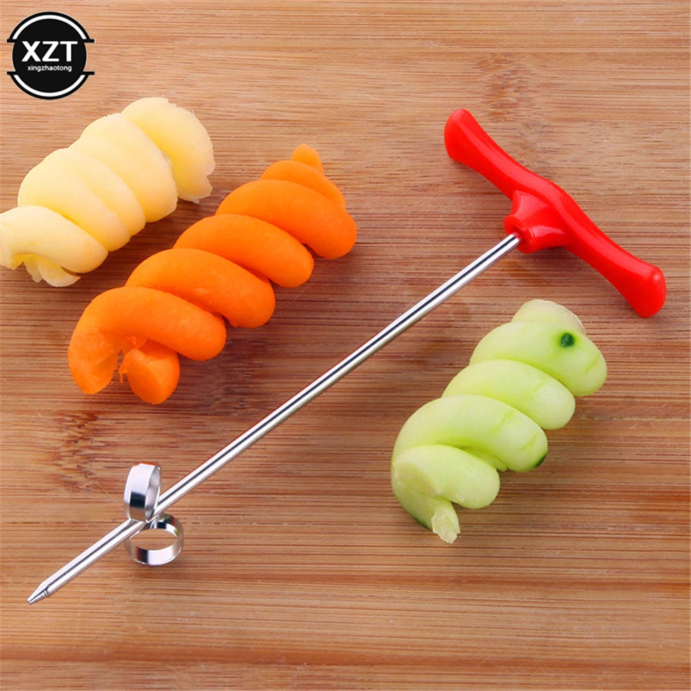 Vegetables Spiral Knife Potato Carrot Cucumber Salad Chopper Easy Spiral Screw Slicer Cutter Spiralizer Kitchen Tools 1pc kitchen gadgets