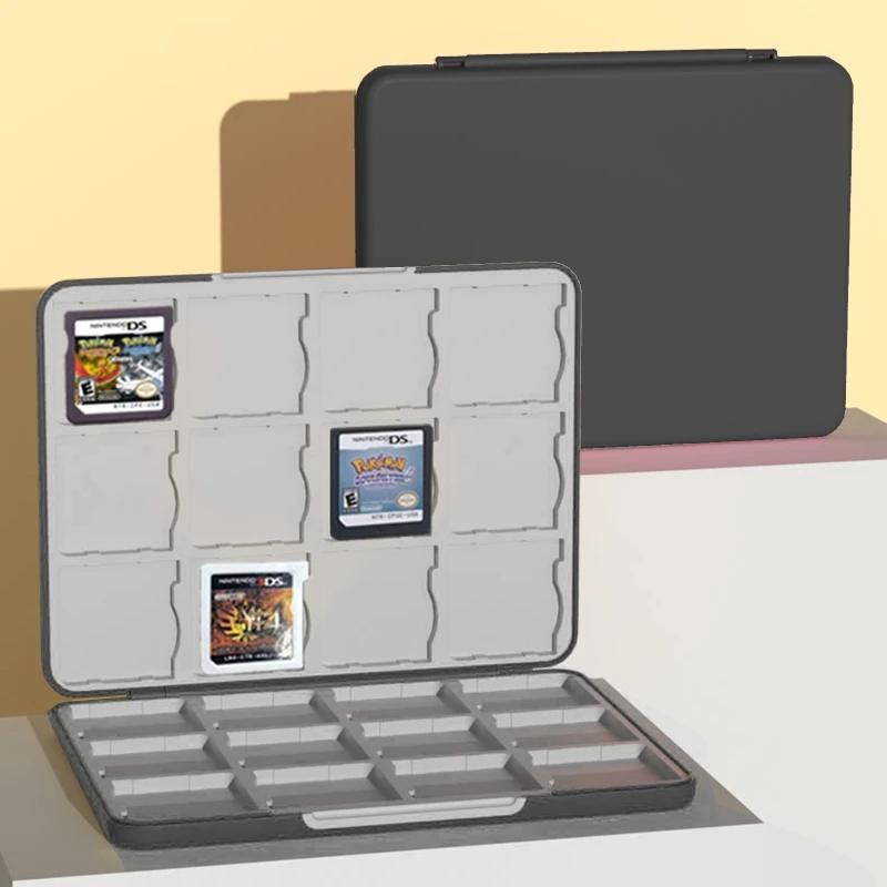 Cartões Jogo Portáteis 24 em Capa Silicone à Prova Choque para Caixa Armazenamento para Console 3ds Cartão - Image 5