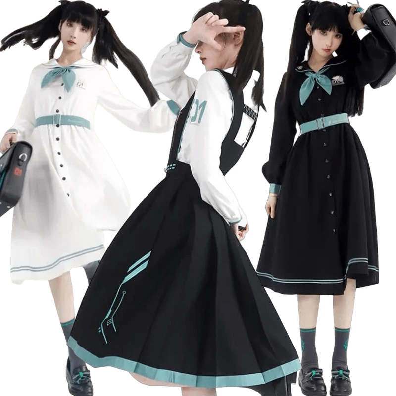 hatsune-miku-jk-breast-protecting-skirt-mid-length-dress-college-style-long-sleeved-uniform-set-dress-two-dimensional-peripheral