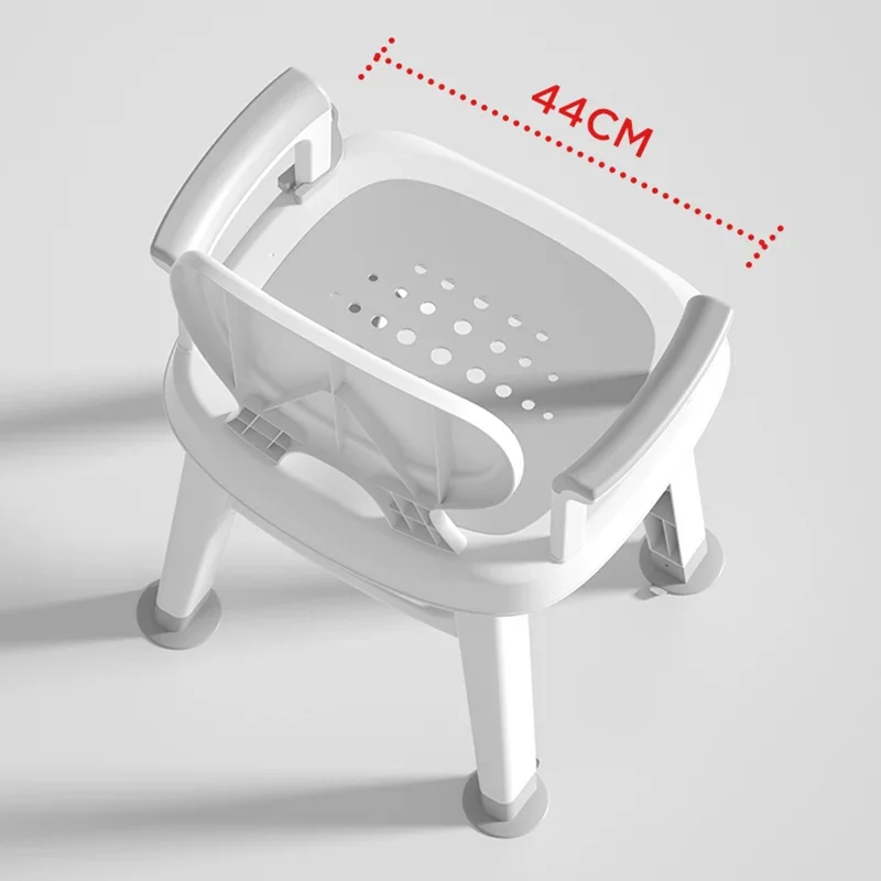Elderly Plastic Bathroom Chair Camping Living Room Outdoor Makeup Stool Bedroom Nordic Kitchen Tourist Tabouret Home Furniture