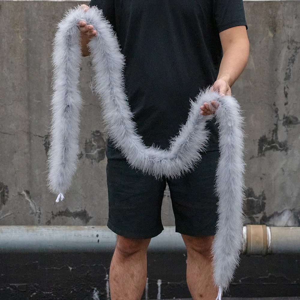 20G Soft Marabou Feathers Boa for Jewelry Crafts Accessories Wedding Party Decoration Stage Props Fuffy Turkey Plume Wholesale