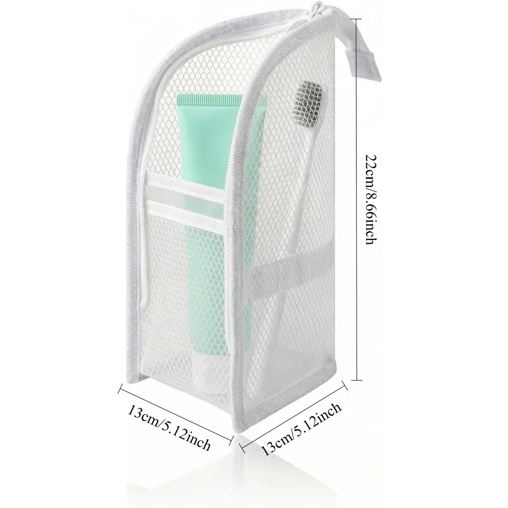 Compact Quick-Dry Travel Toiletry Organizer