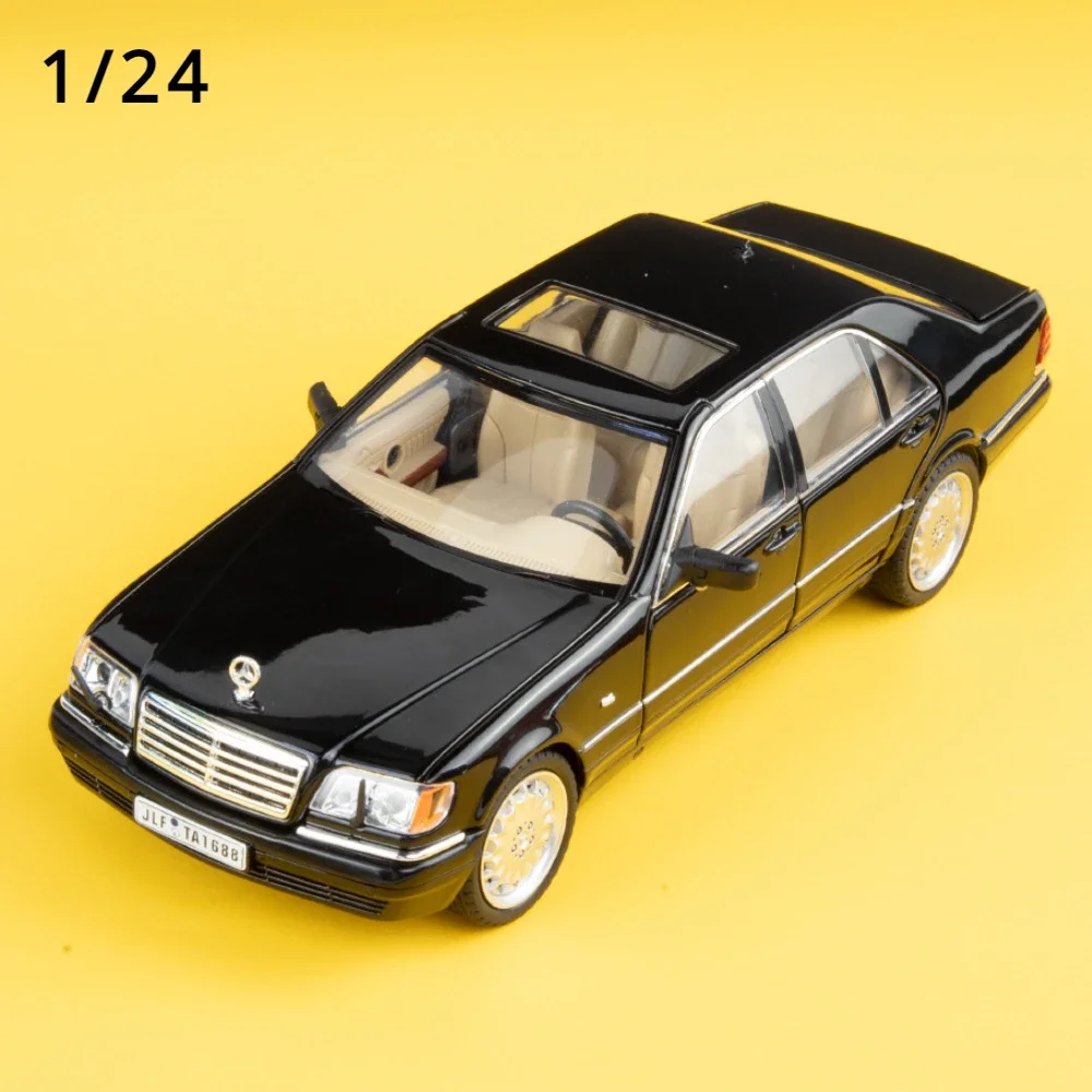 【新車】 1/24 メルセデス・ベンツ W140 320SEL カスタム 1:24 メルセデスベンツ W140 320SEL 高シミュレーションダイ