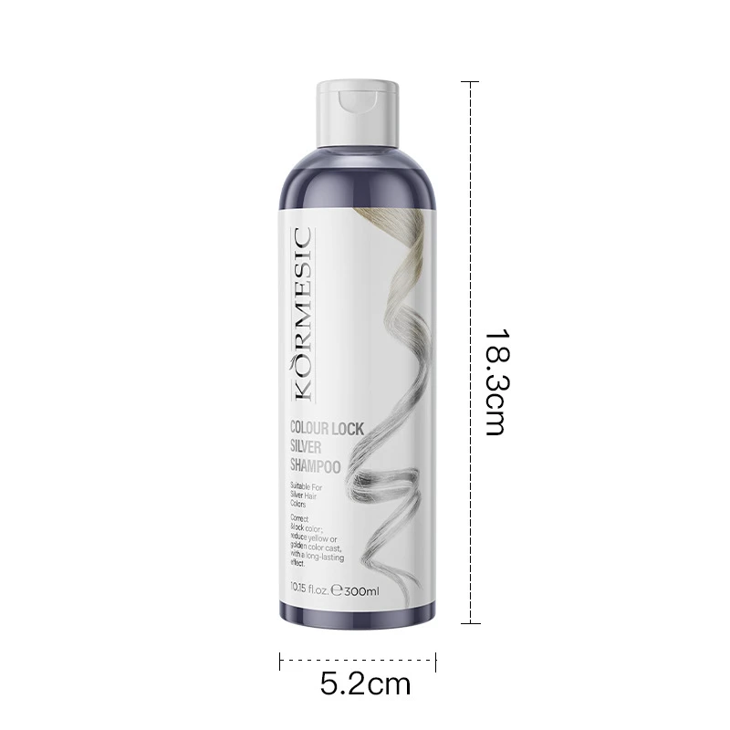 Silver Color Protection Shampoo - Enhances Shine and Preserves Vibrancy