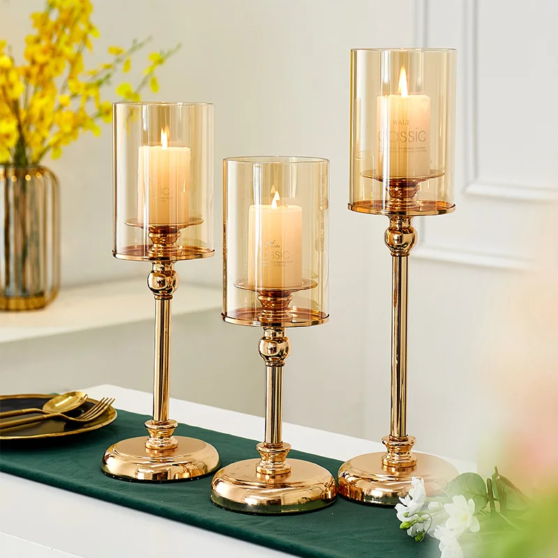 Nordic Pillar Candle Holders Centerpieces For Candles Table Fireplace  Christmas Decoration Wedding Centerpieces Home Decor Vase - Candle Holders  - AliExpress