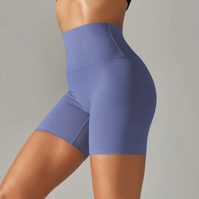 Women Sports Short Yoga Legging Shorts Squat Proof High Waist Fitness Tight Shorts Quick Drying Cycling Workout Gym Shorts 2