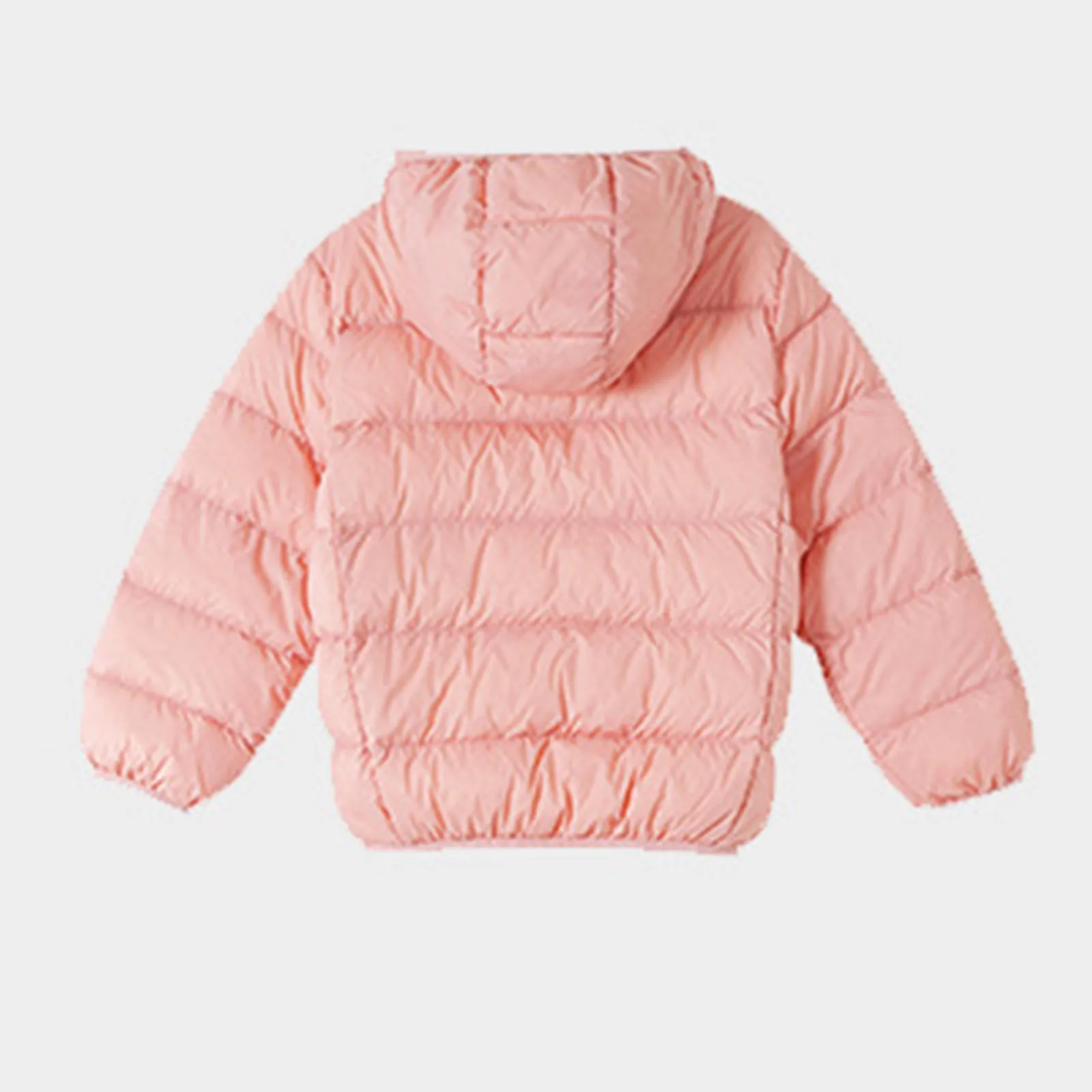 Children's Down Cotton Jacket Padded Outerwear With Bright Surface Autumn Winter Kids Boys Girls Hooded Casual New Fashion Coats