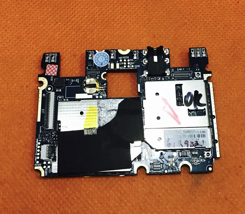 

Used Original mainboard 4G RAM+64G ROM Motherboard for Blackview BV7000 Pro MT6750T Octa Core 5" FHD Free shipping