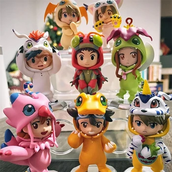 TOPTOY Anime Digimon Adventure Takeru Patamon Yagami Taichi Action Figure Toys Dolls Collection Model Birthday Gift for Children 5