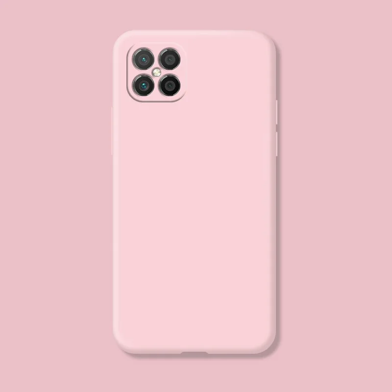 Shockproof TPU Liquid Silicone Protective Phone Back Cover -