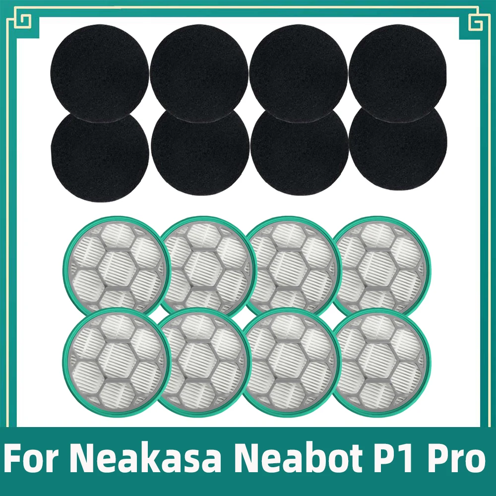 Hepa Filter For Neakasa Neabot P1 Pro Pet Grooming Vacuum Sponge Accessories Replacement Attachment Spare Parts Kit for puppyoo d520 vacuum cleaner hepa filter accessories replacement attachment spare part kit