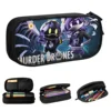Murder Drones Pencil Cases Uzi Doorman Pen Bags for Student Large Storage Students School Gift Pencil Box 1