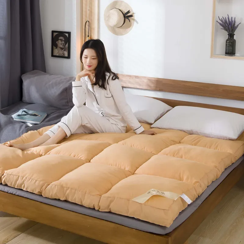 Description Picture 4 of itemComfortable Floor Mattress Thickened Bed Mat Carpet Economy 1.8M Double Folding Tatami Lazy Cushile Floor Sleeping Maon Sheet