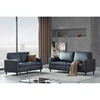 Sofa and Loveseat Sets PU Leather Upholstered Couch Furniture for Home or Office (2+3 Seat)
