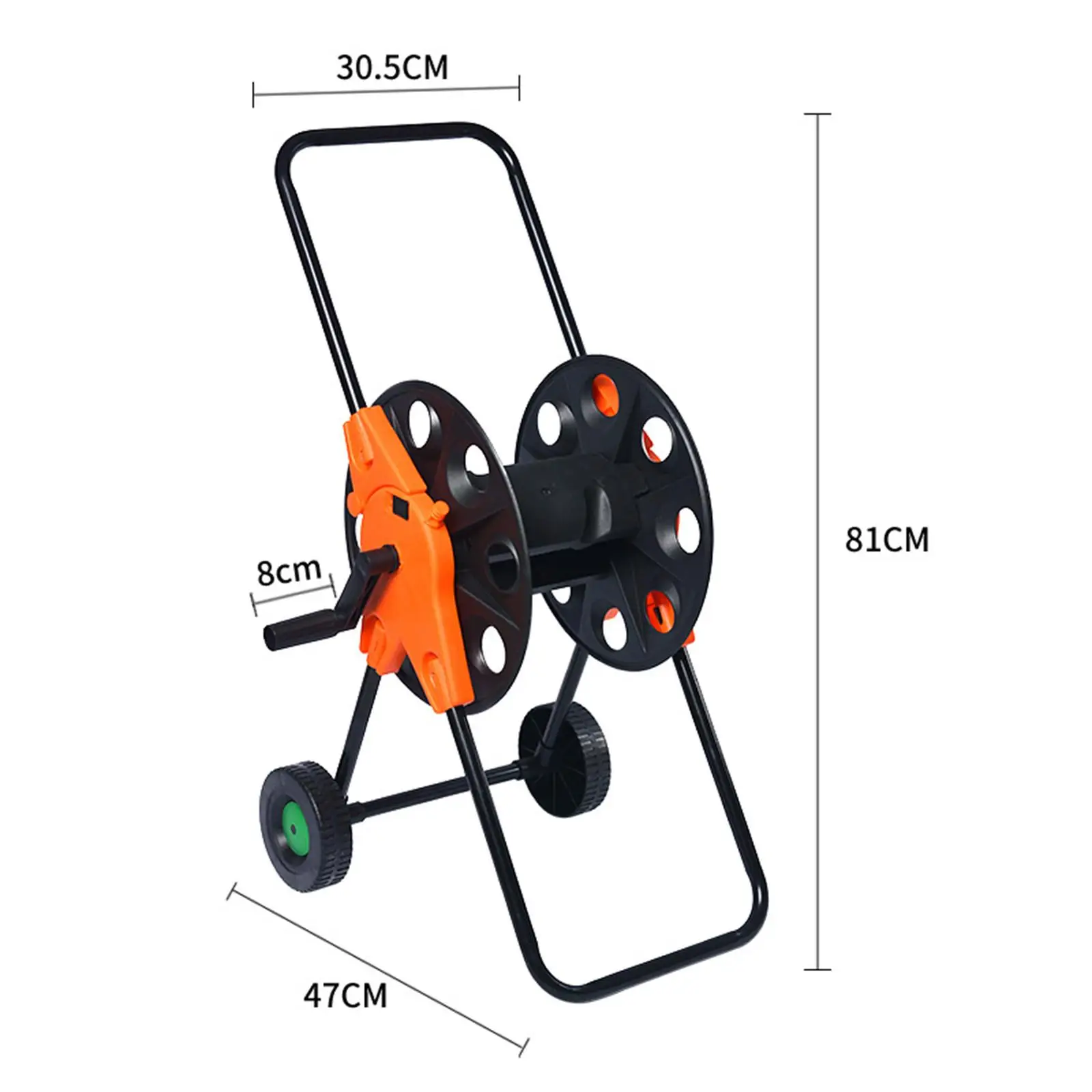 Hose Reel Cart Household Pipe Organizer for Patio Lawn Outdoor Cleaning Hose Reel Cart Household Pipe Organizer for Patio Lawn Outdoor Cleaning