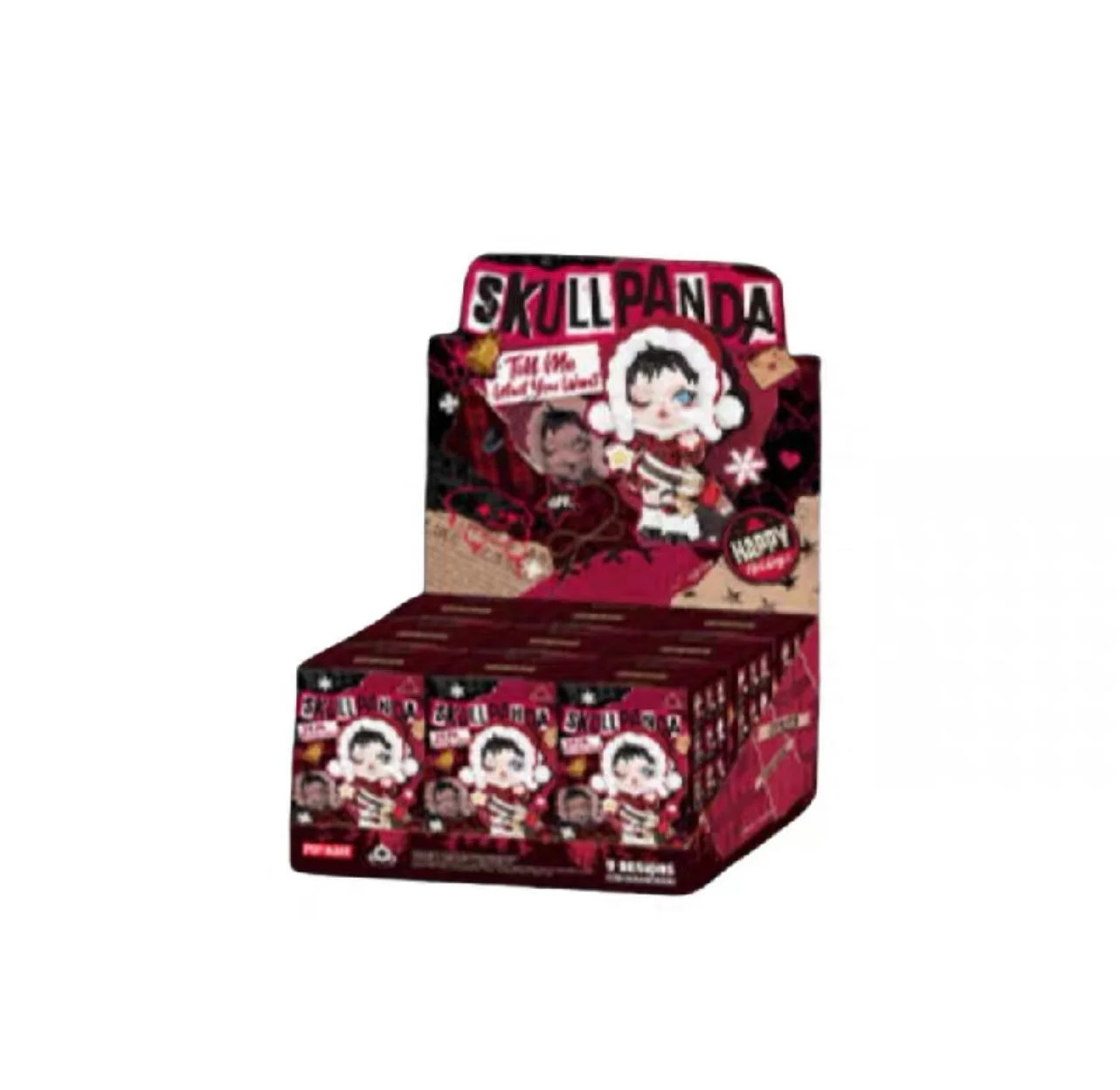 thumbnail image 1 of Genuine Pop Mart Skullpanda Blind Box Animals Wish Time Action Figure Christmas Skullpanda Mystery Box Model Surprise Gift Toys, 1 of 5
