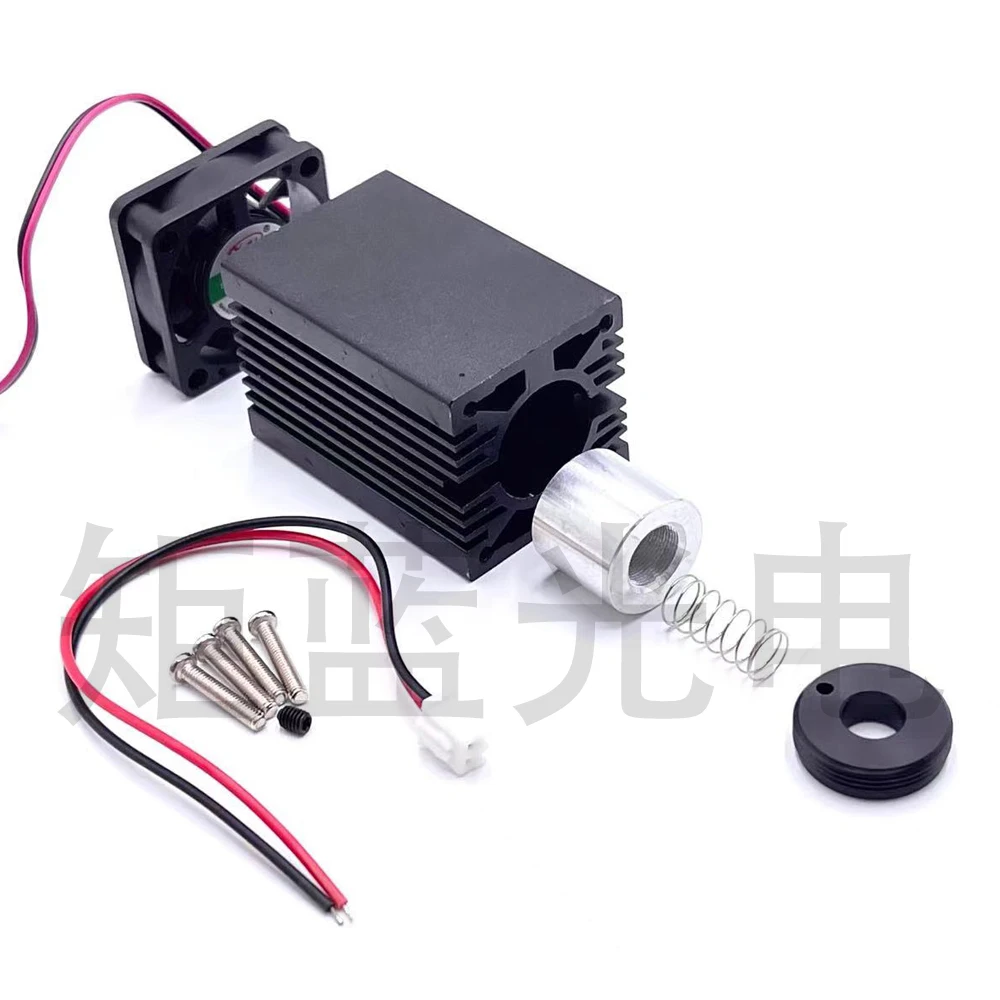 Supporto Dissipatore per Modulo Laser 12mm Nero Piccolo