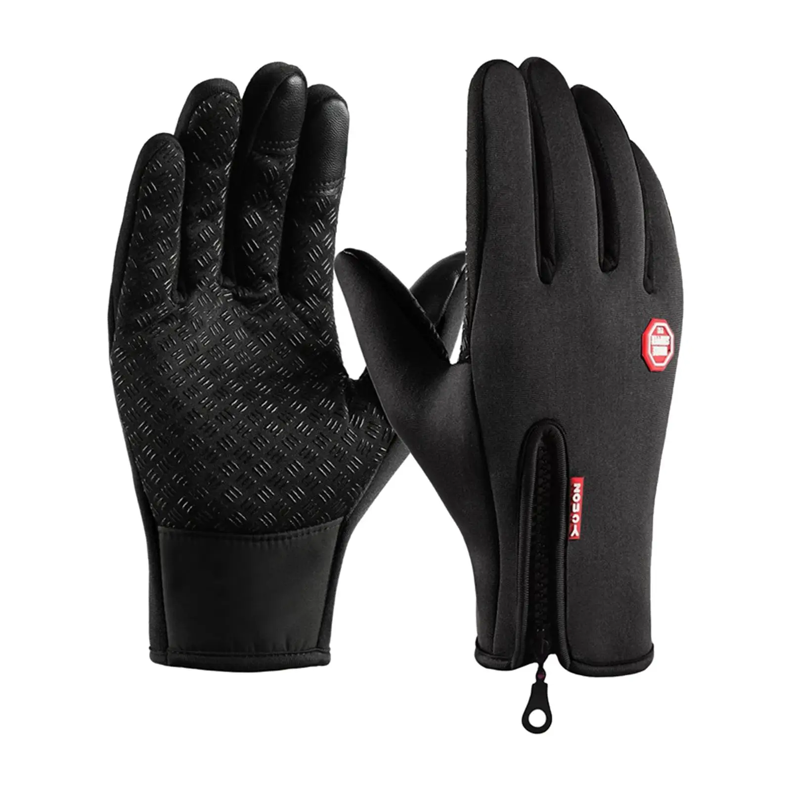 Guantes de invierno para motociclismo, hechos de fibra de carbono, aptos  para pantalla táctil, resistentes al viento y al agua, para hombres y  mujeres