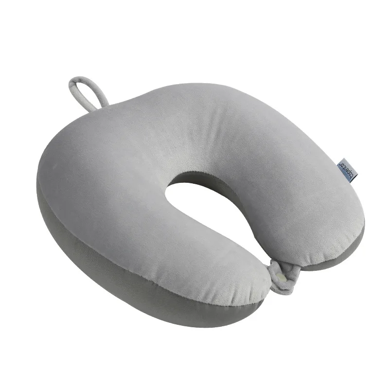 U-Shaped Memory Foam Travel Neck Pillow for Comfort & Support