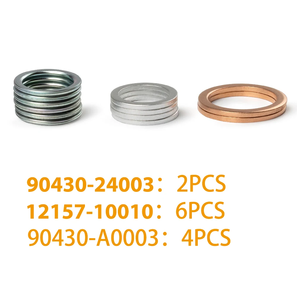 Full Set Transfer & Differential Gasket Seal Kit Engine gasket set engine gasket kit replacement gasket set car wire harness clip For Lexus For Toyota Engine Oil Drain Plug 90430-24003 12157-10010 90430-A0003