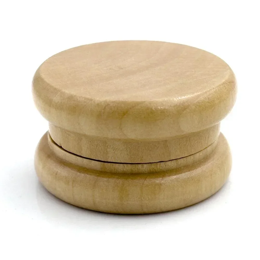 Wooden vanilla crusher 55mm 2-layer Kitchen DIY supplies Spice cutting machine Herb grinder