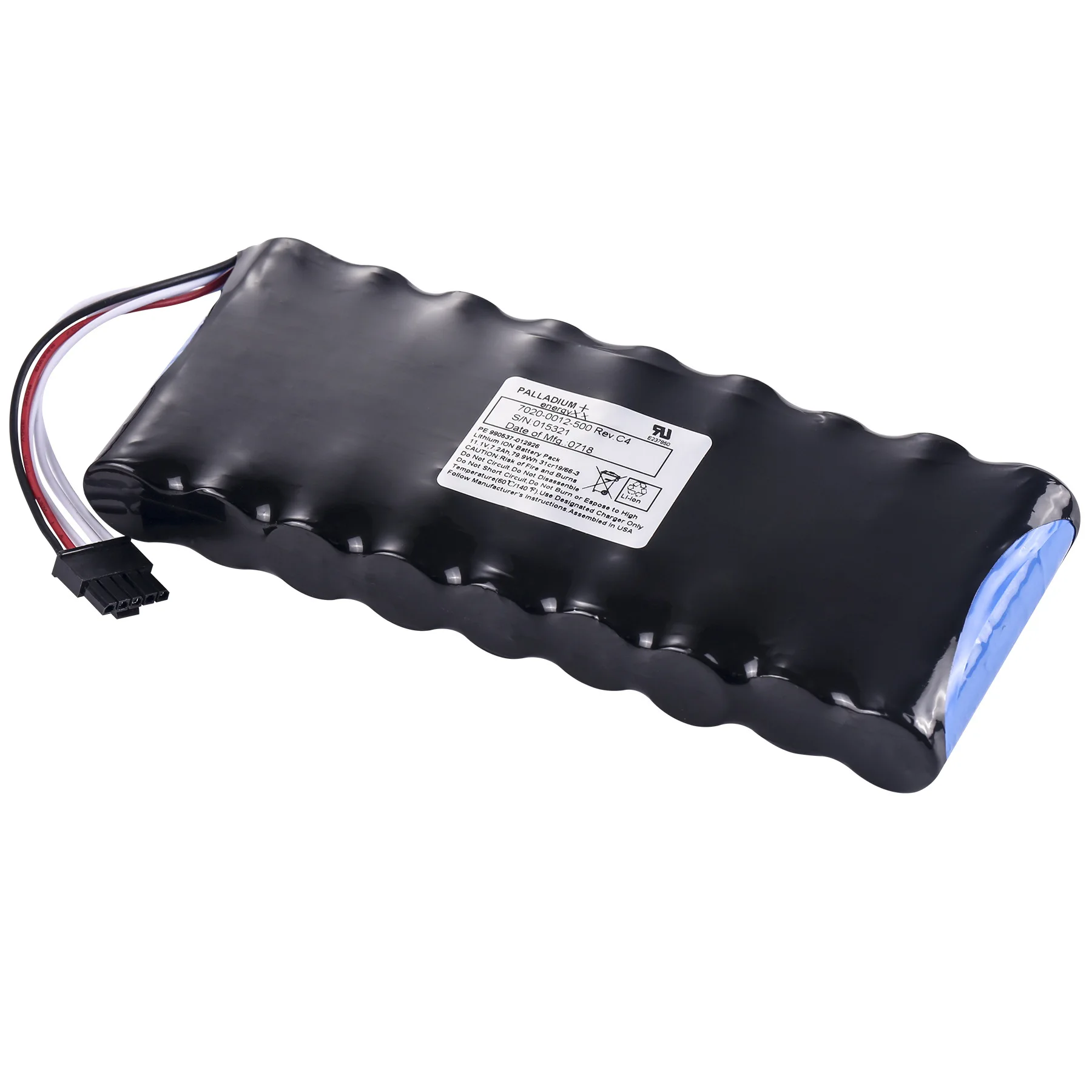 

Black color high quality 11.1V 7800mAh lithium ion replacement 7020-0012-500 rev c4 batteryf for Cobham AvComm 8800S