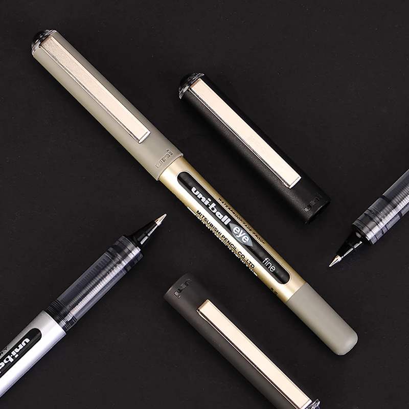 uni-ball Eye Micro Gel Pens, 0.38/0.5mm Large Capacity UB-150 Straight Liquid Ballpoint Pen, Writing Signature Handwriting Tools 2