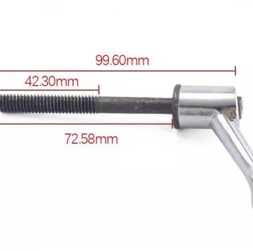 Turret Milling Machine Accessories M8 Milling Machine Handle Spindle Locking Handle Screw M12 M1/2 Workbench Adjustable milling machine tools