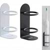 Traceless Wall-Mounted Electric Toothbrush Holder Punch-free Razor Circular Holders Storage Shelf bathroom Toothbrush Organizer 1