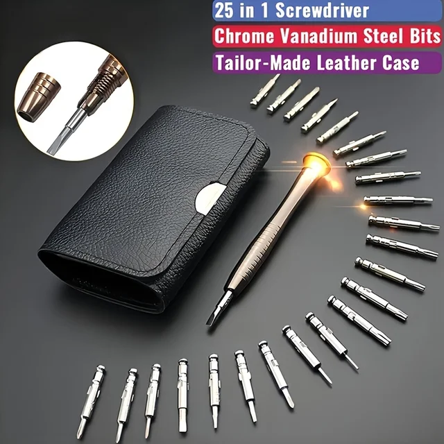 25 In 1 Mini Precision Screwdriver Tool Kit: Your Perfect Companion for Repairs