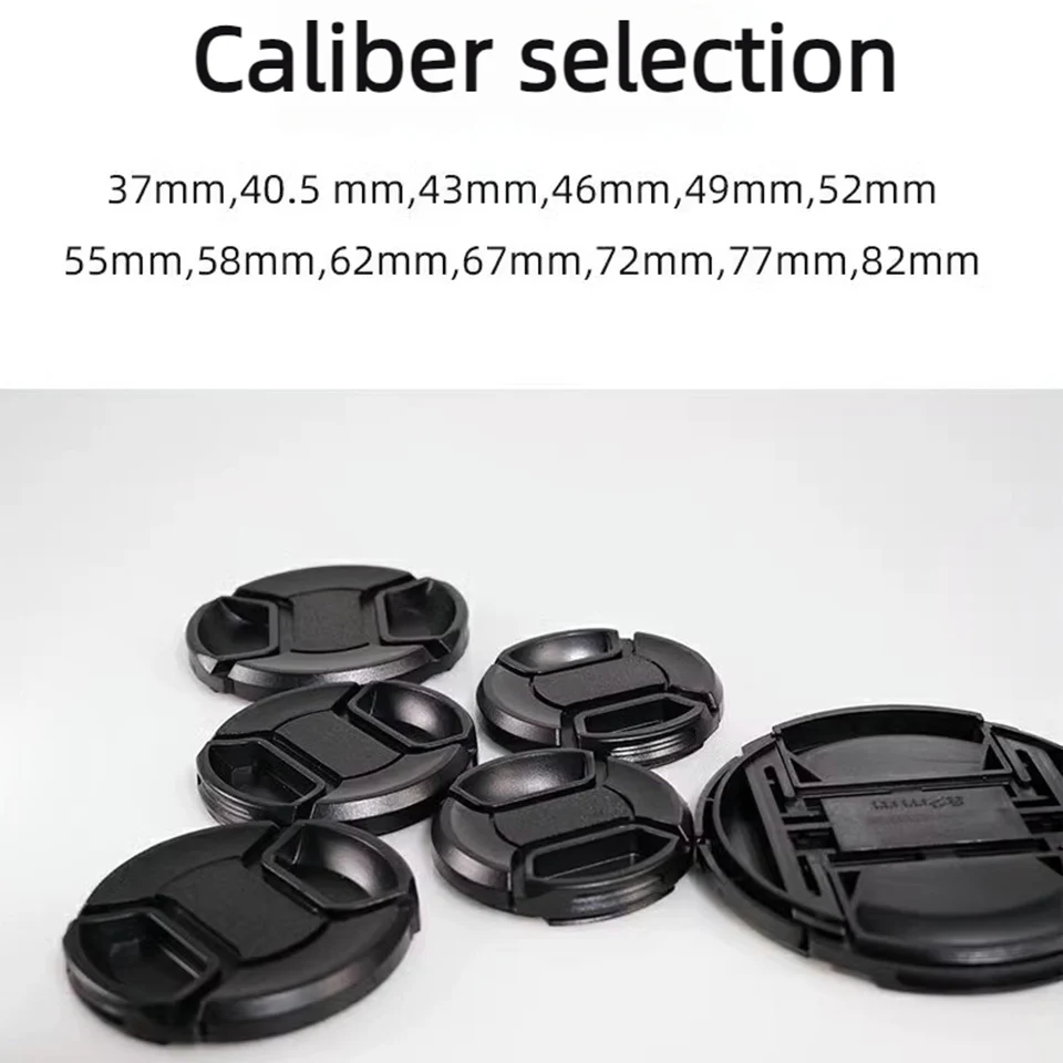 Lens Cap Protect Cover For Sony Nikon Canon SLR Camera 49mm 52mm 55mm 58mm 62mm 67mm camera lens