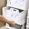 Multipurpose Portable Rounded Edge Clothes Socks Underwear Closet Organizer Shelf Storage Basket for Living Room 1